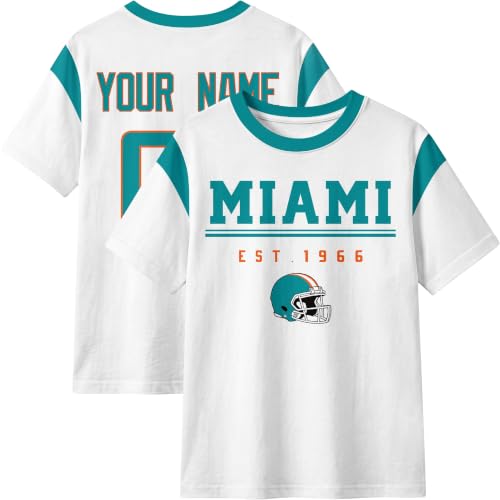 Image of T-Shirt Custom Crewneck Short Sleeve for Men Gifts | Custom T-Shirt Personalized Name and Number