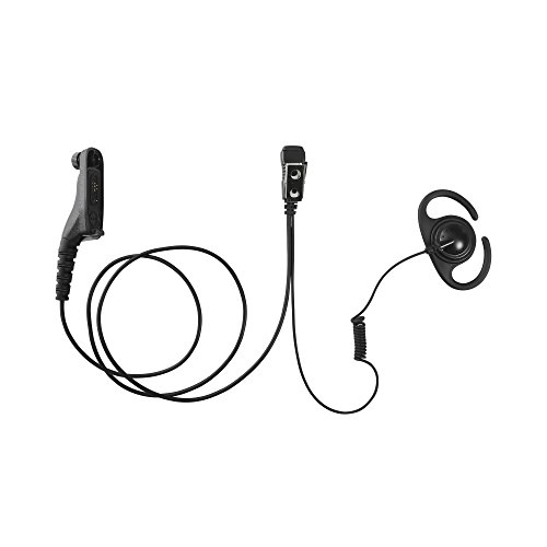 Arrowmax AEH4000-M9 Split D-Ring Headphone for Motorola APX4000 XPR7350E XPR7380E XPR7550E XPR7580E