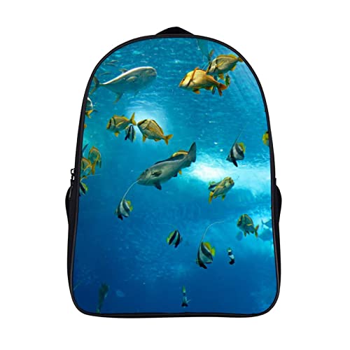 Sac à dos de travail et loisirs avec grand compartiment 40x28x16cm imprimé 3D Cool