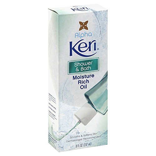Alpha KERI Shower and Bath Moisture Rich Oil 8 oz (Pack of 4)