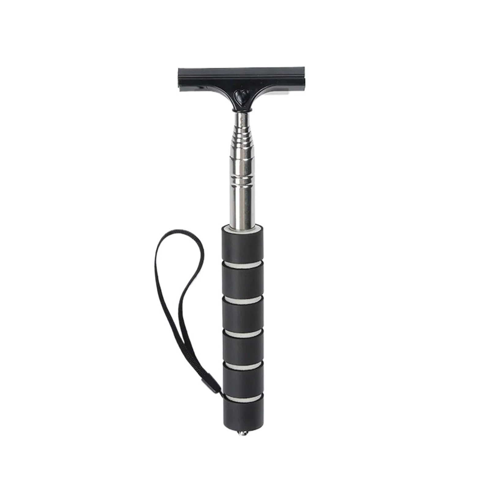 ZUXWUX Multifunctional Car Rearview Mirror Telescopic Wiper Window Rain Cleaning Brush Handheld(Color2)