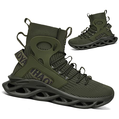 Nihaoya Men Athletic Walking Running Tennis Shoes Fashion Sneakers2