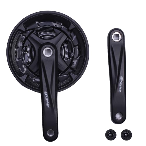 Pédalier 9/10 vitesses PROWHEEL pour VTT avec protège-chaîne intégré et manivelle 170 mm