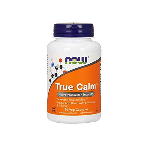 NOW Supplements, True Calm, Amino Acid blend with B Vitamins & Valerian