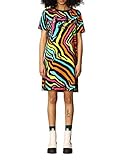 moschino kleid bär Jahreszeit: Frühling/Sommer MOSCHINO Damenkleid A1914, mehrfarbig, Fantasy Abstract (S), mehrfarbig