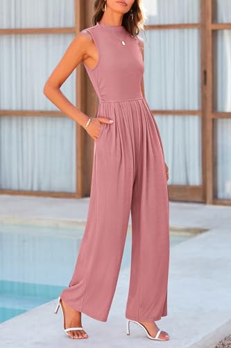image for PRETTYGARDEN Womens Summer Jumpsuits Dressy Casual One Piece Outfits S