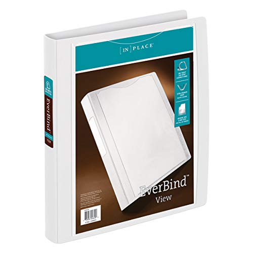 Office Depot Brand EverBind View 3-Ring Binder, 1