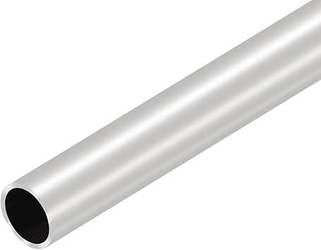 Aluminum Tube 25mm0.984" OD,1Pcs 16" Length 19mm0.748" ID 1 inch25mm-0.984" OD Aluminum Round Tube,0.12" Wall 6063 Aluminum Round Tube for Diy, Industry, Decoration.
