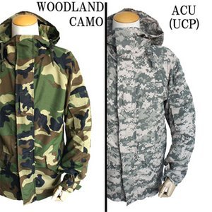 アメリカ軍 ソフトシェルパーカー 上着 【XSサイズ ACU カモ 迷彩】 超軽量/ショート丈 ECWC S-1 JP059YN 【 レプリカ 】 【アウトドアシリーズ】のサムネイル