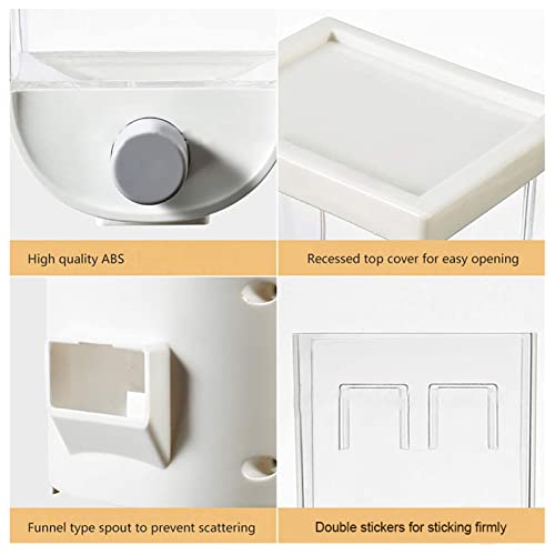 Contenedor de almacenamiento de granos de pared y alimentos secos 7