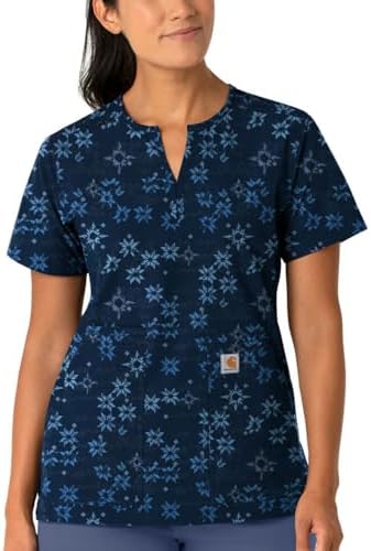 Carhartt Scrubs C13214 Women's Force® Cross-Flex Modern Fit Notch...