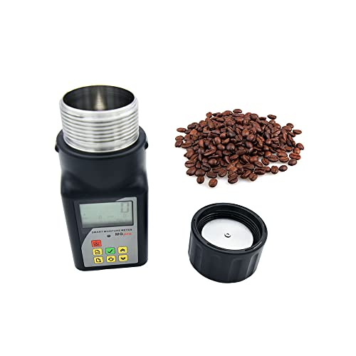 ZOEYEC MG-Pro Portable Mini Cup Grain Moisture Meter for Coffee,Cocoa,Rice,Wheat 25 Kinds Grains Moisture Tester Wiht 99 Groups Data Storage