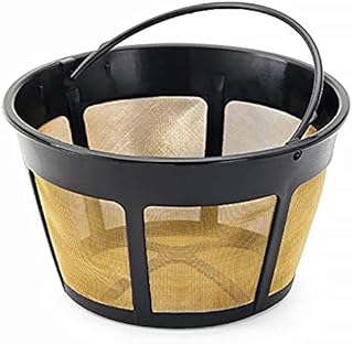NRP Screen Basket Permanent Coffee Filter Replacement for KitchenAid Coffeemaker Hamilton Beach and more 12-cup Models
