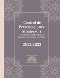  Control de Presentaciones Montessori: Un sistema Completo para el ambiente de Casa de los Niños