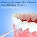 High-Power Cordless Water Flosser for Teeth Cleaning: IPX7 Waterproof Oral Irrigator with 4 Cleaning Modes, Including Sensitive Mode for Gentle Gums – Rechargeable 6 Replacement Tips Included