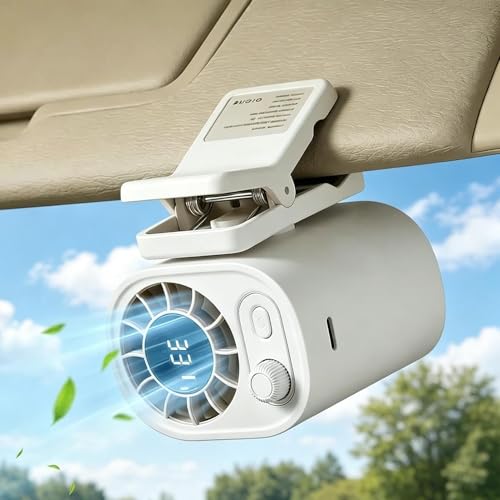 Ventilador de clip recargable de 100 velocidades para mini refrigeración personal 4