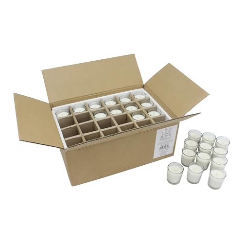 Stonebriar SB-SP-3210A 15 Hour Long Burning Unscented Wax Filled Votive Holders thumb #2