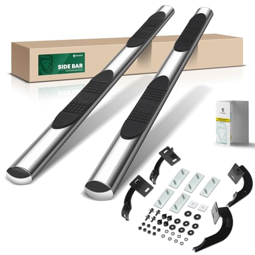 Estribos Laterales Acero Inoxidable para Ford F-150 miniatura 1