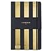Produktbild Castelli Italienisches schwarz & gold Kollektion liniert Notebook Fachzeitschriften Stripes Gold