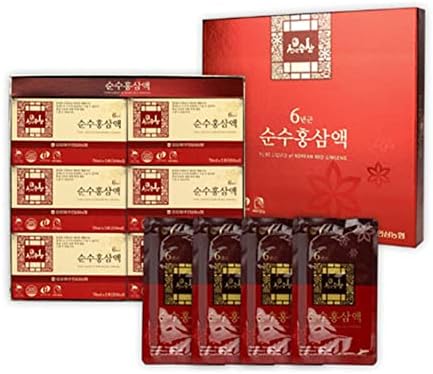 Gimpo 6Yrs Korean Red Ginseng Pure Extract Liquid Daily Drink 70mlx30ea