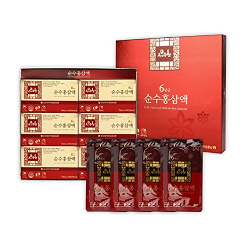 Gimpo 6Yrs Korean Red Ginseng Pure Extract Liquid Daily Drink 70Mlx30Ea #TOP1