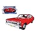 Chevrolet 1970 Nova SS Coupe Red 1/18 Diecast Model Car by Maisto 31132