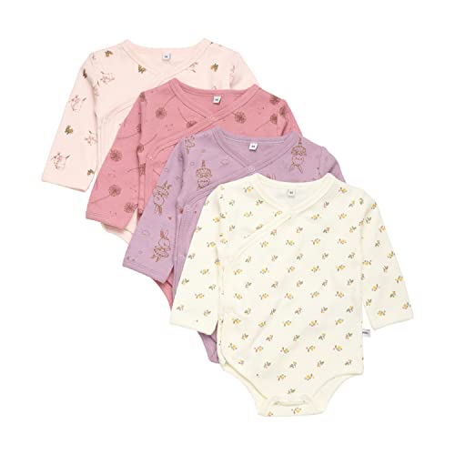 PIPPI Unisex Baby Body Wrap AO-printed (4-pack) Formender Body, 56