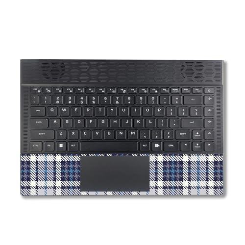 Image of MightySkins Skin Compatible with Alienware X14 R2 (2023) Full Wrap Kit - Blue Plaid | Protective, Durable, and Unique Vinyl Decal wrap Cover | Easy to Apply & Change Styles | Made in The USA