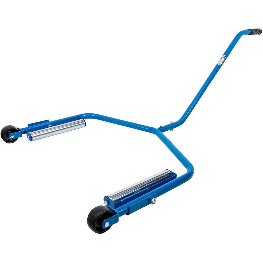 D-Work - Carrello per pneumatici per camion, 66,5 x 9 x 73,5 cm, in acciaio resistente, ruote maneggevoli, trasporto facile e sicuro