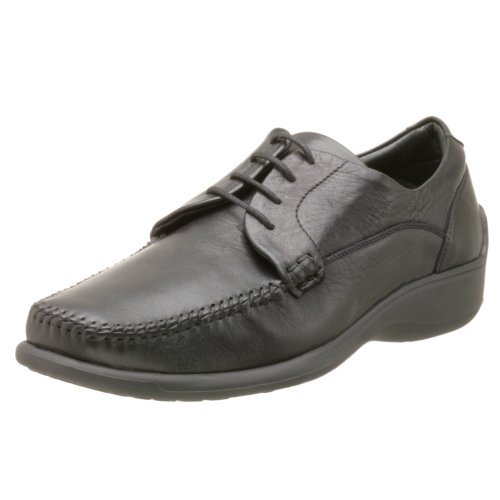 Image of Neil M Men's Athens Apron Toe Oxford,Black,13 EEE