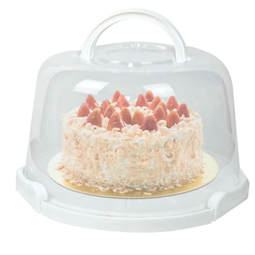 Cupcake-Behälter – transparenter, wiederverwendbarer Kuchen-Transportkoffer, Aufbewahrungsbox mit Tragegriff | Praktischer Mehrzweck-Dessert-Organizer für Bäckereien, Hochzeiten, Reisen, Partys,