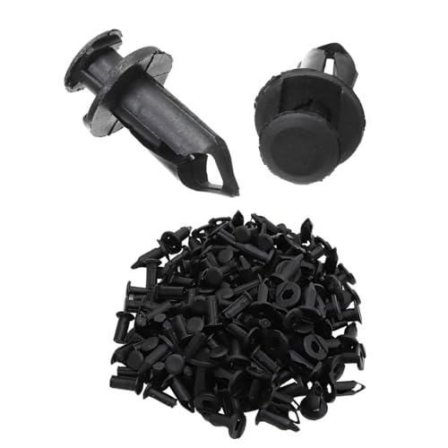 image for Mandark 100PCS Car Bumper Retainer Clips, 8mm Plastic ATV UTV Body Riv