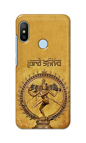 Image of PRINTFIDAA Lord Shiva As Nataraj Printed Designer Hard Case for Mi A2 Back Cover -(e) RPM1004