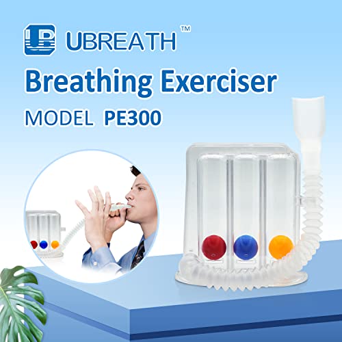 Ub Ubreath Breathing Exercise Device For Lung Function Deep Breath Trainer With Mouthpiece #TOP2