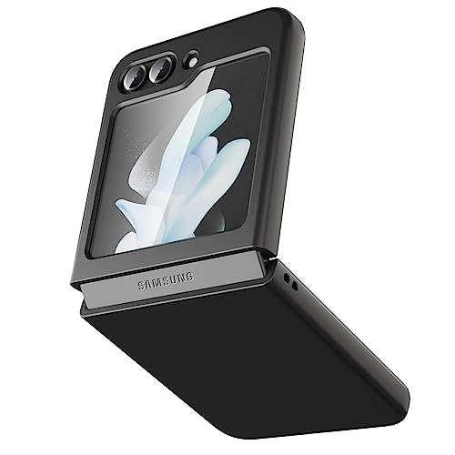 for Samsung Galaxy Z Flip 5 Case: Shockproof Protective Phone Case for Galaxy Z Flip 5 5G Black