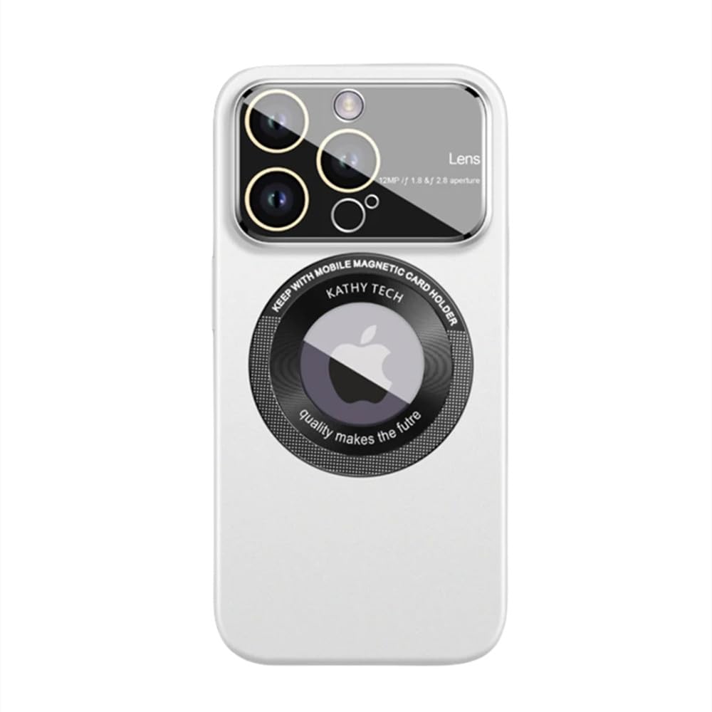 Coque magnétique iPhone 12 Pro Max à induction avec protection objectif - 8