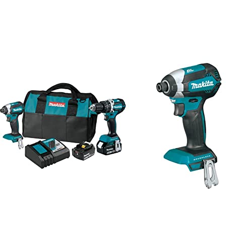 Makita Xt269T 18V Lxt Lithium-Ion Brushless Cordless 2-Pc. Combo Kit (5.0Ah) & Xdt13Z 18V Lxt Lithium-Ion Brushless Cordless Impact Driver #TOP17