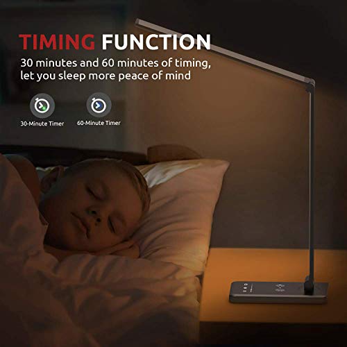 LED Desk Lamp with Wireless Charger - Image 7
