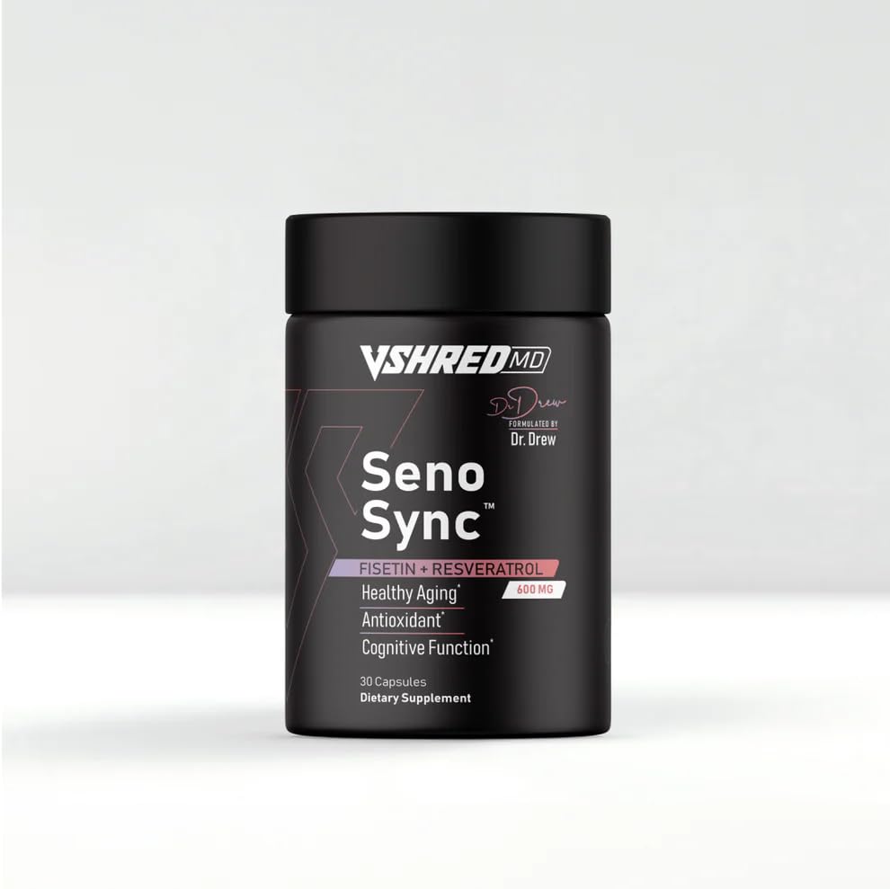 Amazon.com: V Shred MD SenoSync – Dr. Drew Approved Senolytic