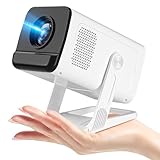Mini Portátil X1 Proyector, 350 ANSI, WiFi 6 y Bluetooth 5.2, Soporta 4K Full HD 1080P, Rotación 270°, Compatible con...