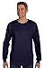 Hanes Tagless Long Sleeve T-Shirt with a Pocket
