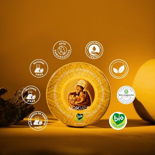 Miniatura 4 de Aoklabs - Oro Africano Sin Refinar, Puro, Ecológico Manteca De Karité 100 Natural Hidratante Y Regenerativo Cuidado Integral Piel Cara Cuerpo Y Cabello 200 Ml