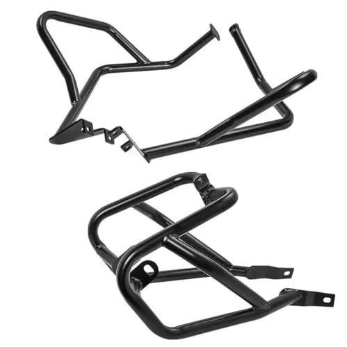 Pare-Choc Moto pour Kawasaki Versys 650 KLE650 2015-2021 Protection Moteur Noir