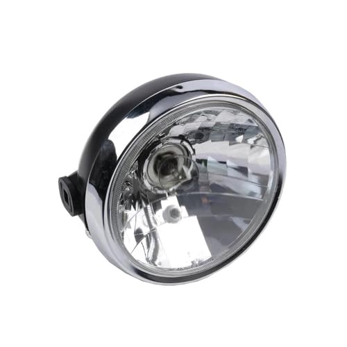 TOPOLVLCKC Faros Delanteros De Motocicleta De Alto Brillo para Y&amaha YBR125 YBR 125 2002-2013, Buena Penetración, Conducción Más Segura En Días Lluviosos Y con Niebla. Faro De Motocicleta