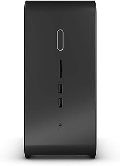 Intel NUC 9 Business Mini PC Desktop, Core i7-9750H, 16GB RAM, 512GB SSD, HDMI, RJ-45, SD Card Reader, Thunderbolt, Wi-Fi 6, Windows 11 Pro, Black, NUC9QN