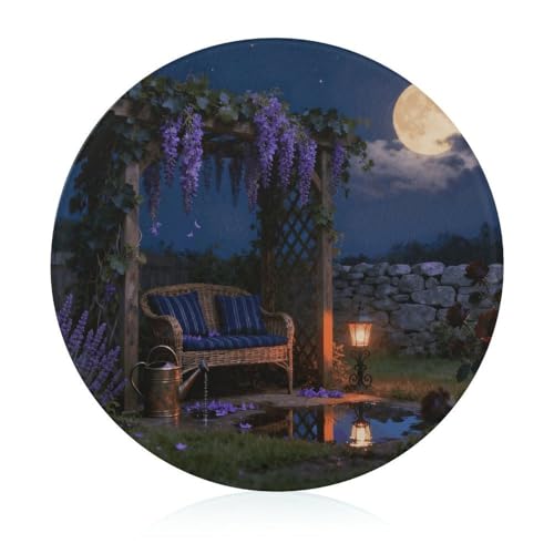 Moonlit Vine�J�b�e�B���O�{�[�h �����K���X�܂Ȕ� ���E���h�L�b�`�����[�N�g�b�v�Z�[�o�[ �����J�E���^�[�g�b�v�v���e�N�^�[ �H�i�����T�[�r���O�p