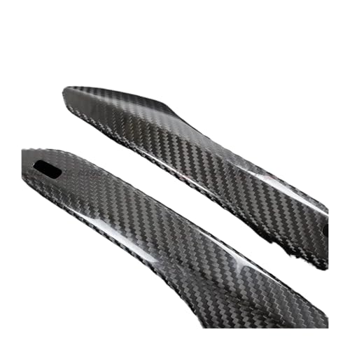 Couvercle poignée porte Lexus RC en fibre de carbone véritable avec trou clé intelligente 2015-2019