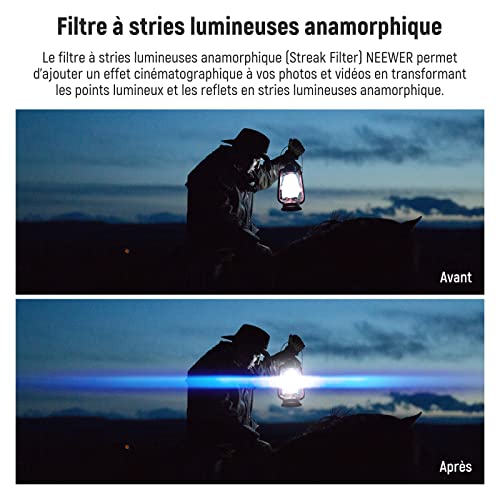 Filtre d'objectif NEEWER 72mm verre optique HD et traitement multi-résistant - 3