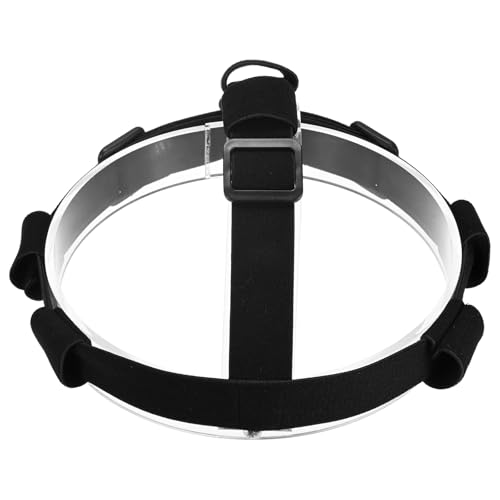 M METERXITY 1-Pack Head Lamp Replacement Strap, Elastic Headlight Strip LED Riding Fixed Multi Light Headlamp Band Lamp Replacement for Flashlight