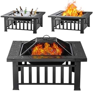 fire pits for decks